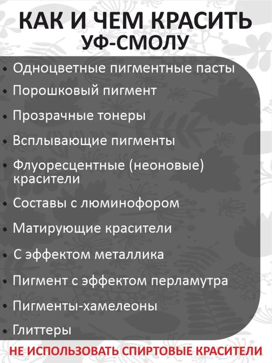 Мега набор, эпоксидная УФ смола, UV смола для творчества и рукоделия, сделай сам