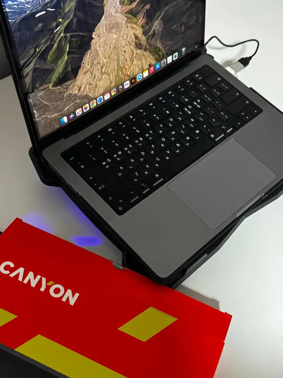 Охлаждающая подставка кулер для ноутбука CANYON NS-02, NS-03