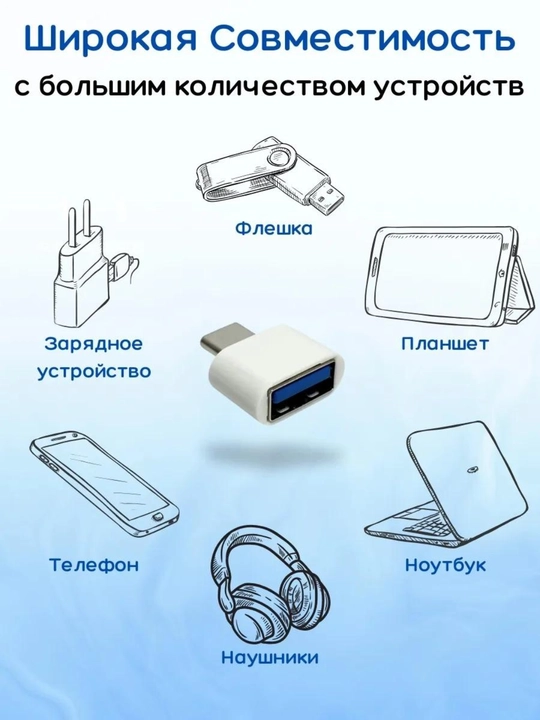 Type-C dan USB OTG ga, Lighting USB va Type-C dan USB 3.0 OTG adapter