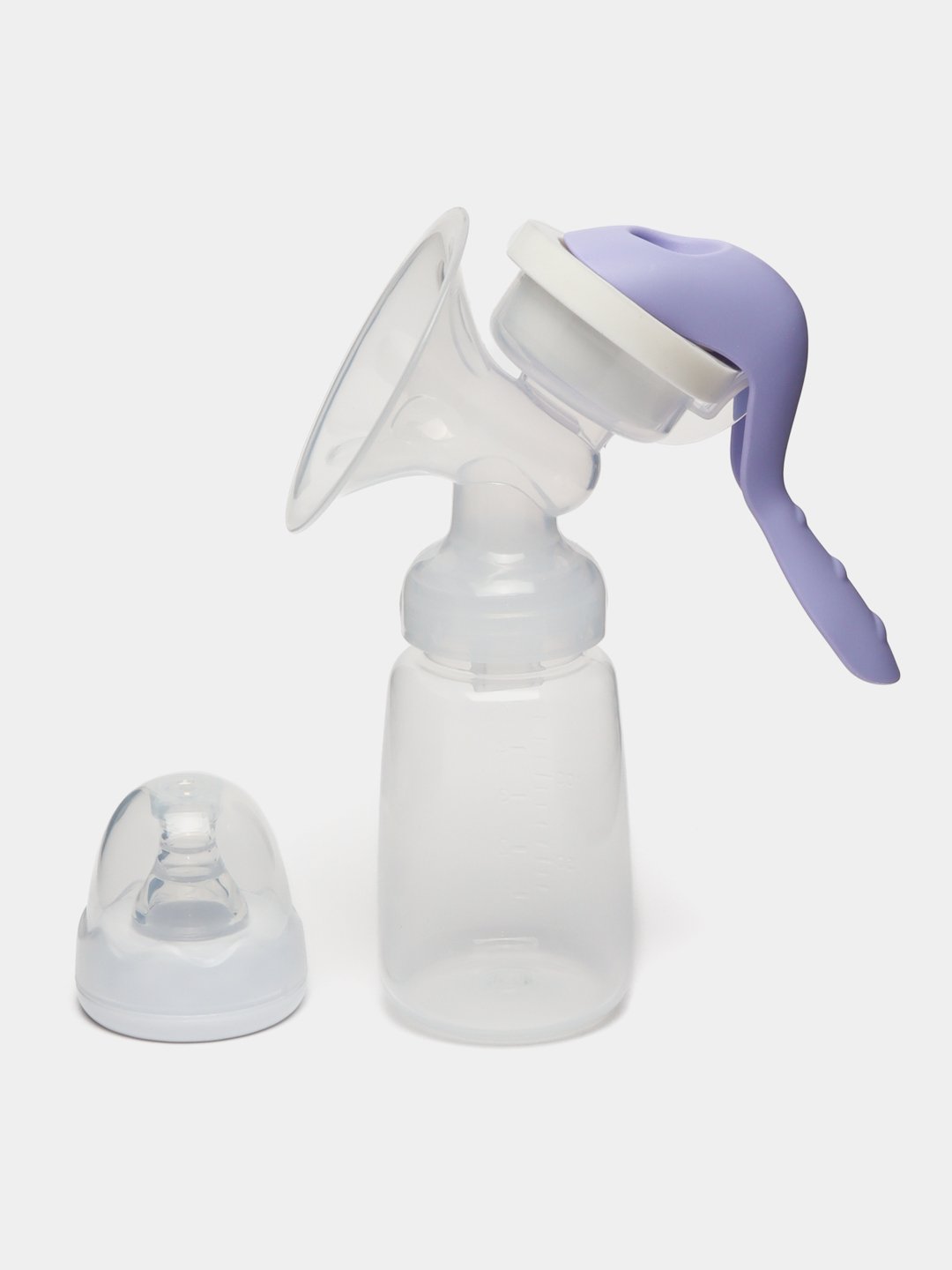 Sut sogadigan, mexanik qol sut soruvchi 2 tasi 1, butilkachasi bilan, 150 ml - 