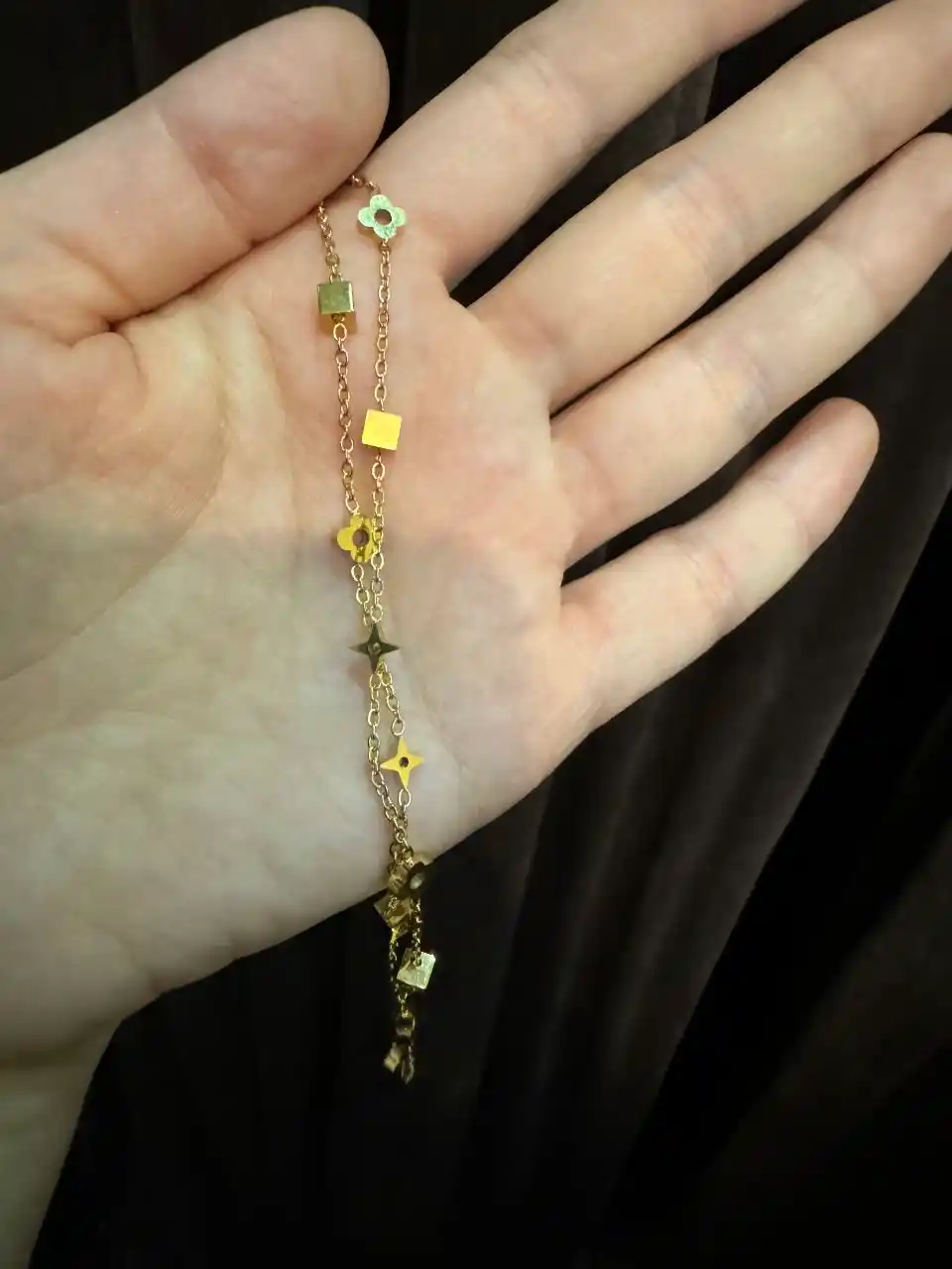 Ayollar va qizlar uchun ayollar zanjiri, minimalistik bezak, bo‘yin zanjiri, Van Cleef