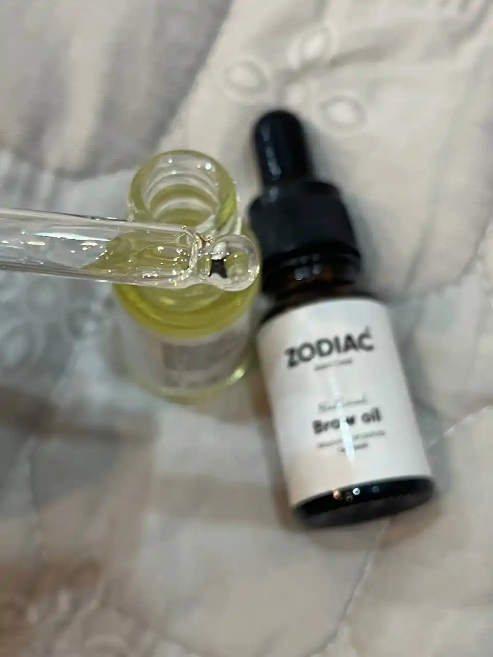 Набор масел ZODIAC, масло для роста ресниц и бровей, масло для ногтей и кутикулы