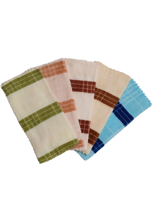 Полотенца кухонные микрофибра, универсальные, 30*30 см, 5 шт