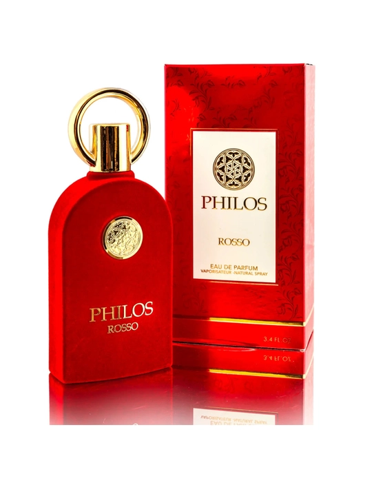Parfyumlangan suv ayollar va erkaklar uchun Philos Rosso, 100 ml Dubay