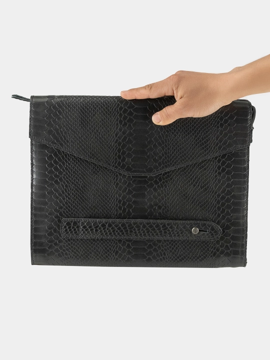Папка для документов из натуральной кожи Black Gator