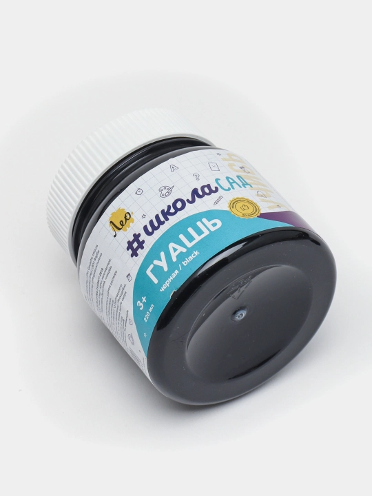 Guash bo‘yog‘i Leo SchoolSad LG-220, 4-guruh, Qora, 220 ml