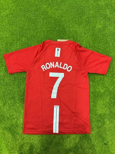 Футбольная форма Retro Cr7 Ronaldo Real Madrid Manchester United — GOMARKE-RETRO-КРАСН-XL