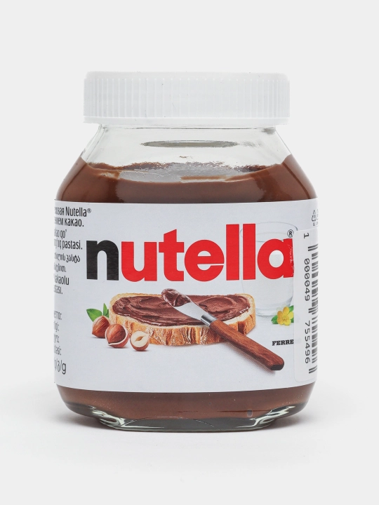 Паста ореховая Nutella, с добавлением какао, 180 гр - 
