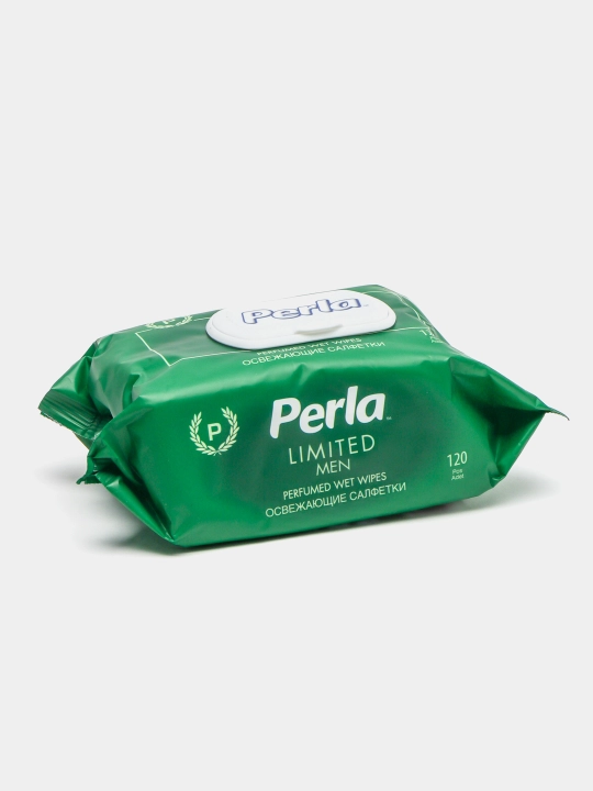 PERLA MEN PERFUME 120 X12 nam salfetkalari