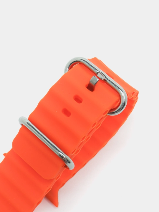 Ремешок силиконовый для Smart Apple Watch 3, 4, 5, 6, 7, 8, SE и Ultra, размер 42/44/45/49 мм