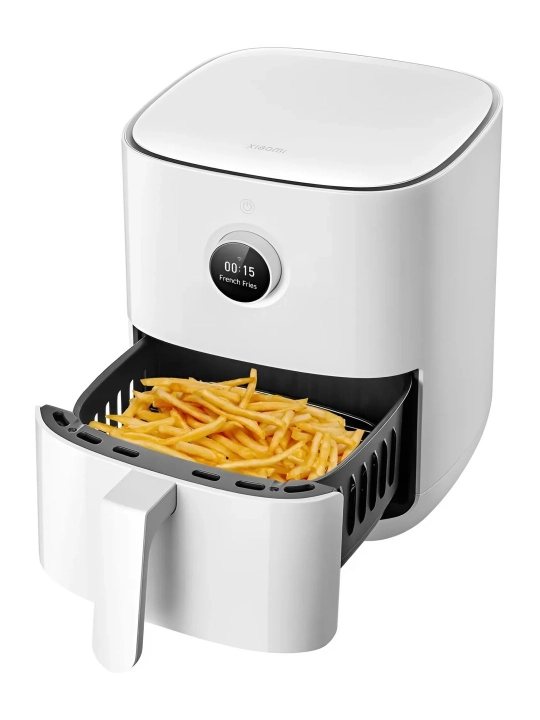Xiaomi Smart Air Fryer aqlli aerogril 6.5 l/5.5 l, tayyor retseptlar bilan, global versiya