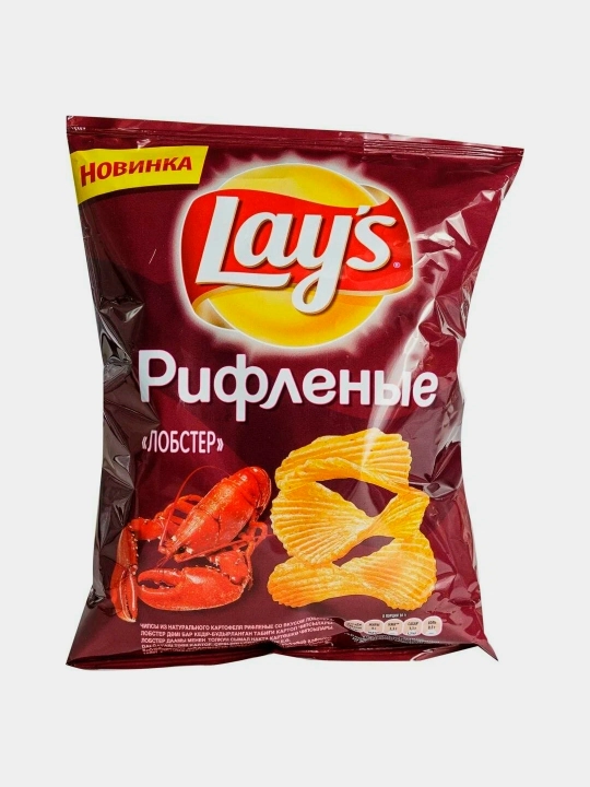 Картофельные чипсы Lay's со вкусом "Лобстер" 70 гр - 