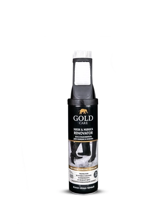 Zamsh va nubuk uchun bo'yoqni tiklovchi sprey bo'yoq, 250 ml GOLD CARE - 