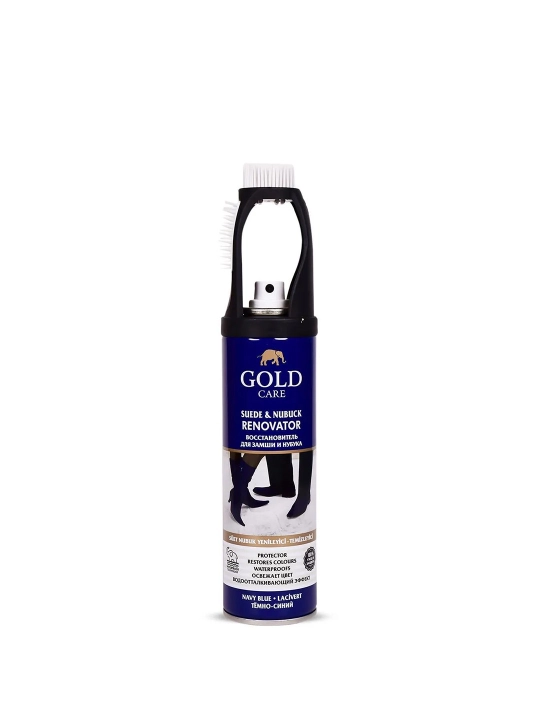Zamsh va nubuk uchun bo'yoqni tiklovchi sprey bo'yoq, 250 ml GOLD CARE