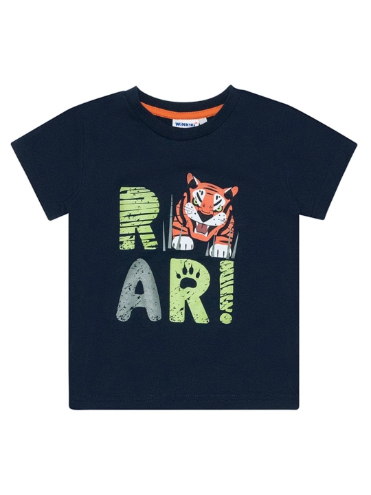 O'g'il bolalar uchun futbolka Tiger, 100% paxta - 