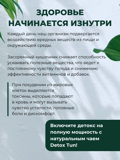 Detoks Choy Tun, vazn yo'qotish uchun, yumshatuvchi, Novatio, 100 g