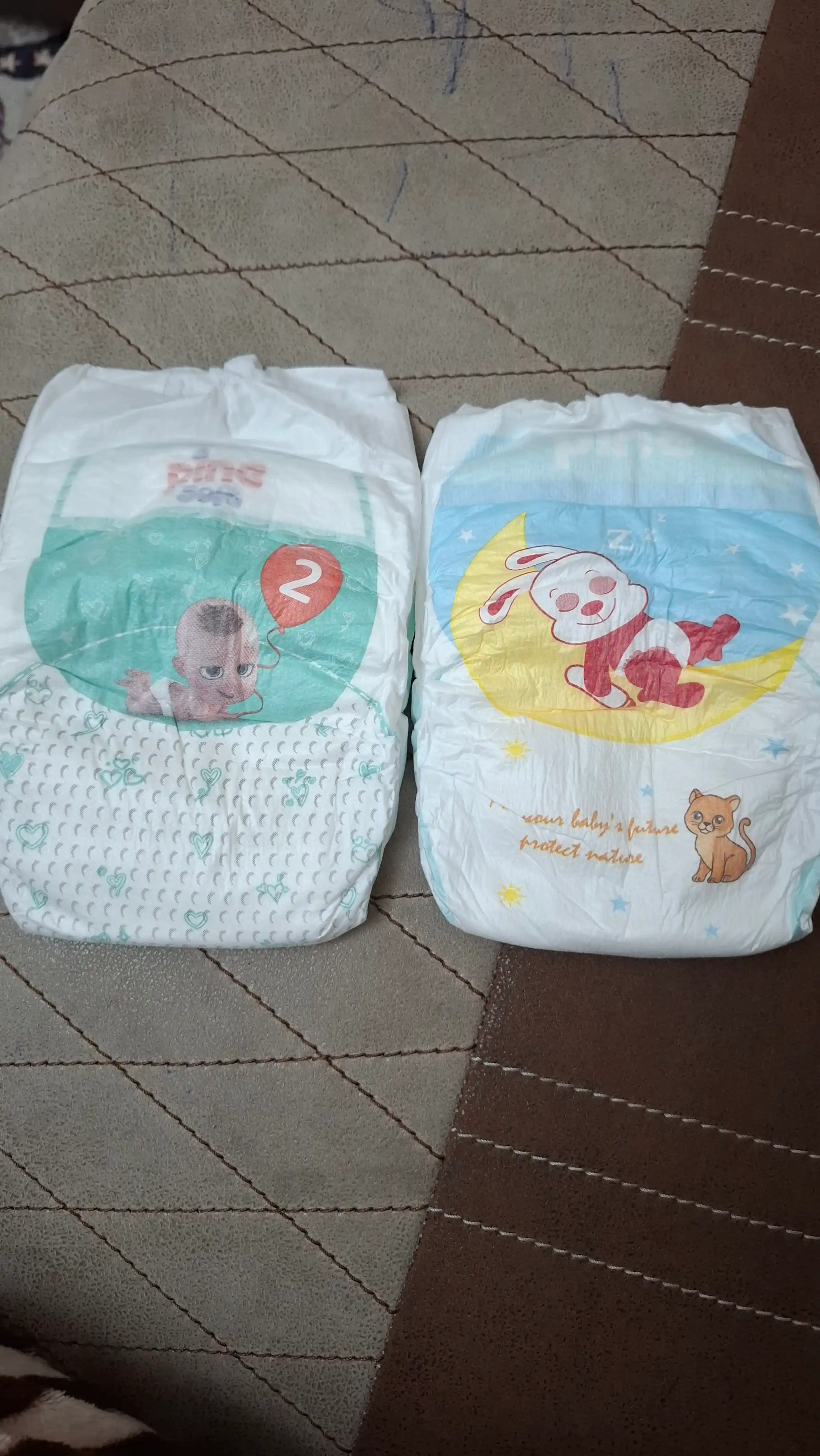 Детские подгузники Pine Soft Mini 2, 3-6 кг, 38 шт
