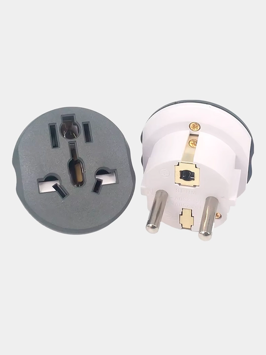 Yevropa vilkali konvertor adapteri, Merkan KT168, terminator, 16 A