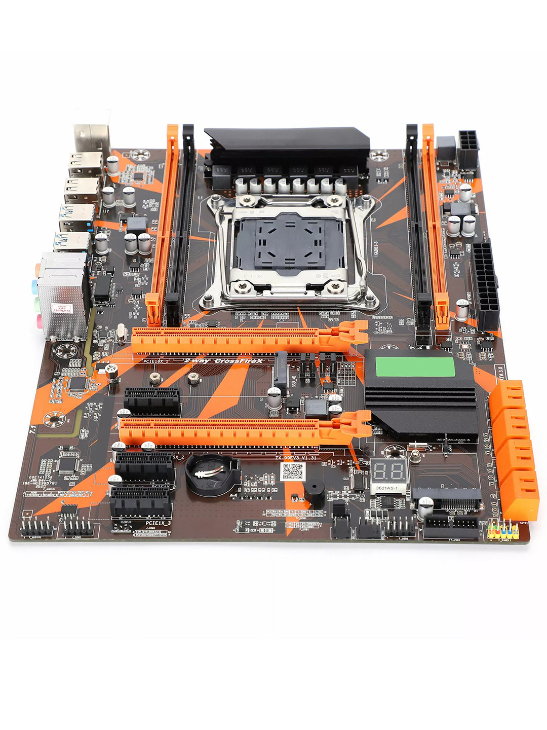 ZX99 + E52680v4, 14 ядер, 28 потоков + DDR4 16 Гб + башенный кулер