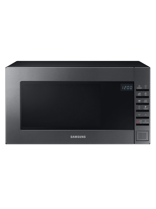 Mikroto‘lqinli pech Samsung ME88, 23 l, 800 Vt, tez isitish va muzdan tushirish