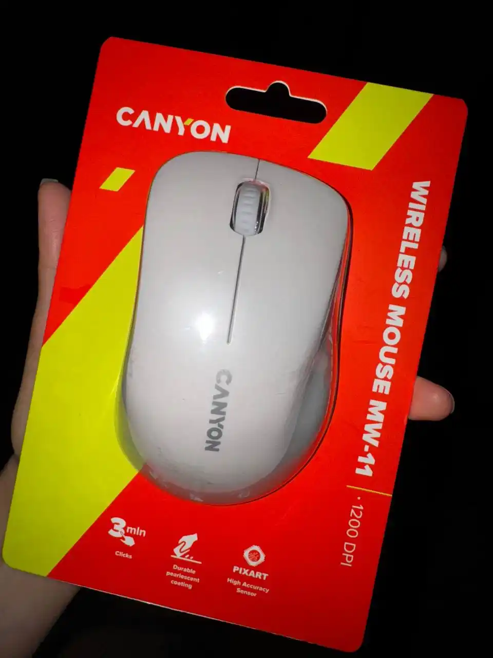 Компьютерная мышь беспроводная CANYON MW-11