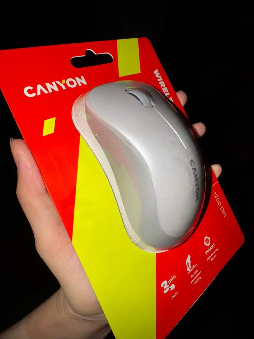 Компьютерная мышь беспроводная CANYON MW-11