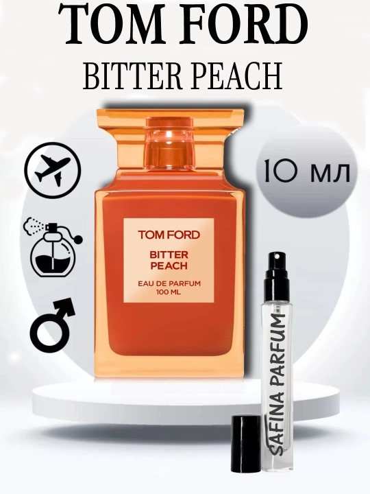 Ayollar uchun parfyumlangan suvi, uniseks, Bitter Peach, 10ml, 5ml, 3ml - 