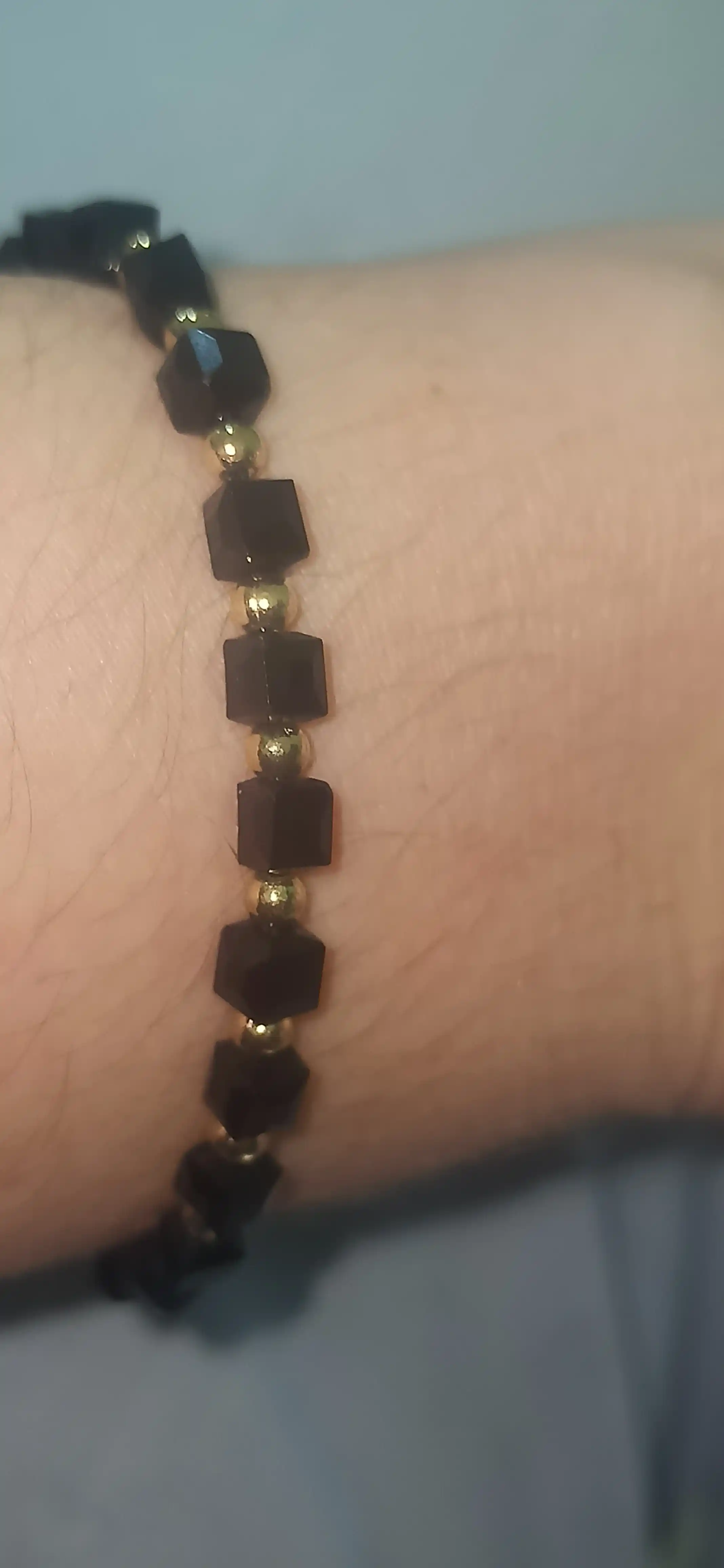 Braslet yurak ipli ayollar bilaguzugi, fosforli, o'lchami sozlanishi, juftlik