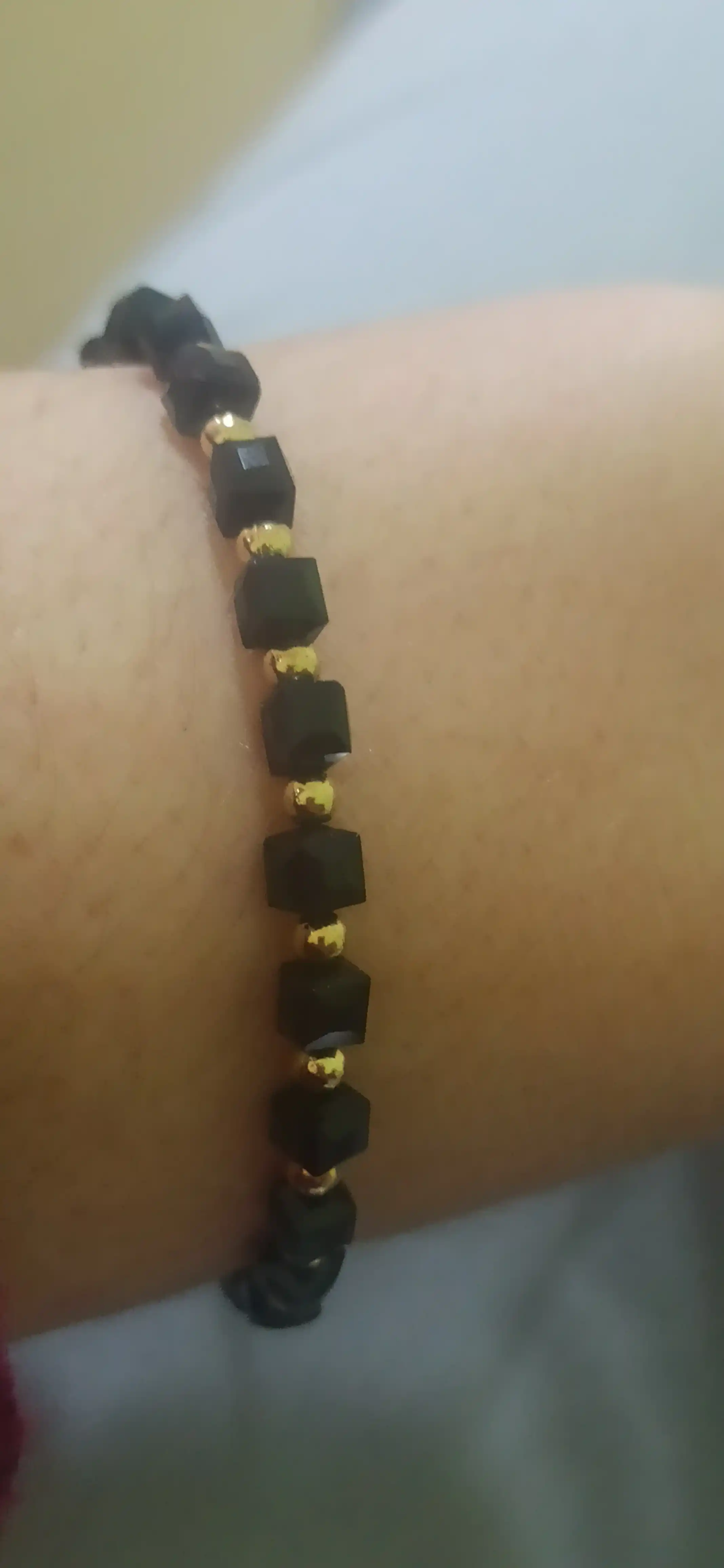 Braslet yurak ipli ayollar bilaguzugi, fosforli, o'lchami sozlanishi, juftlik