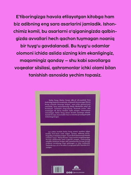 Nomaʼlum ayol maktubi kitobi, Stefan Sveyg, Muhabbat va yolgʻizlik fojiasi