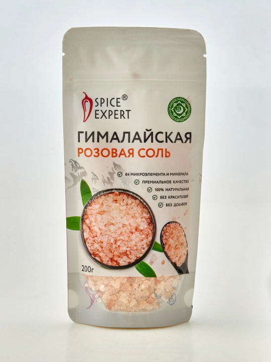 Соль Spice Expert, Гималайская, дой-пак, 200 гр - 
