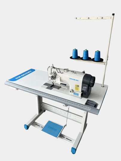 DISON 8420D ikki ignali tikuv mashinasi, 6,4 mm oraligida, materiallar uchun