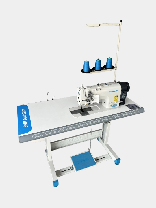 DISON 8420D ikki ignali tikuv mashinasi, 6,4 mm oraligida, materiallar uchun