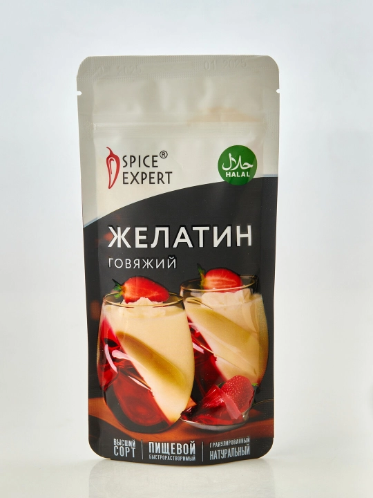 Желатин ''Spice Expert'', дой-пак, говяжий, 100 гр - 