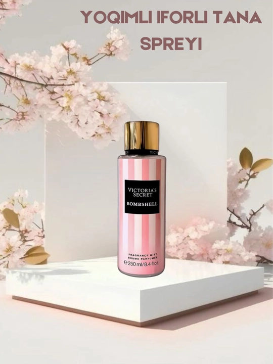Victoria's secret ayollar tana va soch uchun parfyumlangan misti