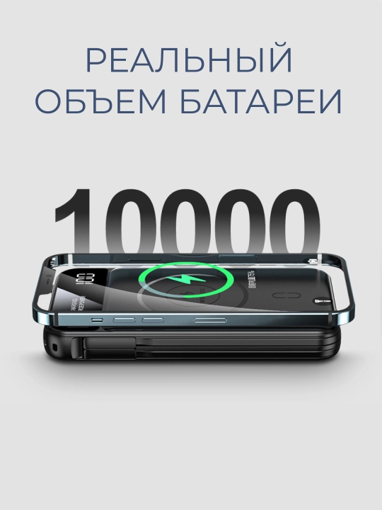 Повербанк iPhone, Android, power bank внешний аккумулятор, 20000, 30000, 50000, 100000