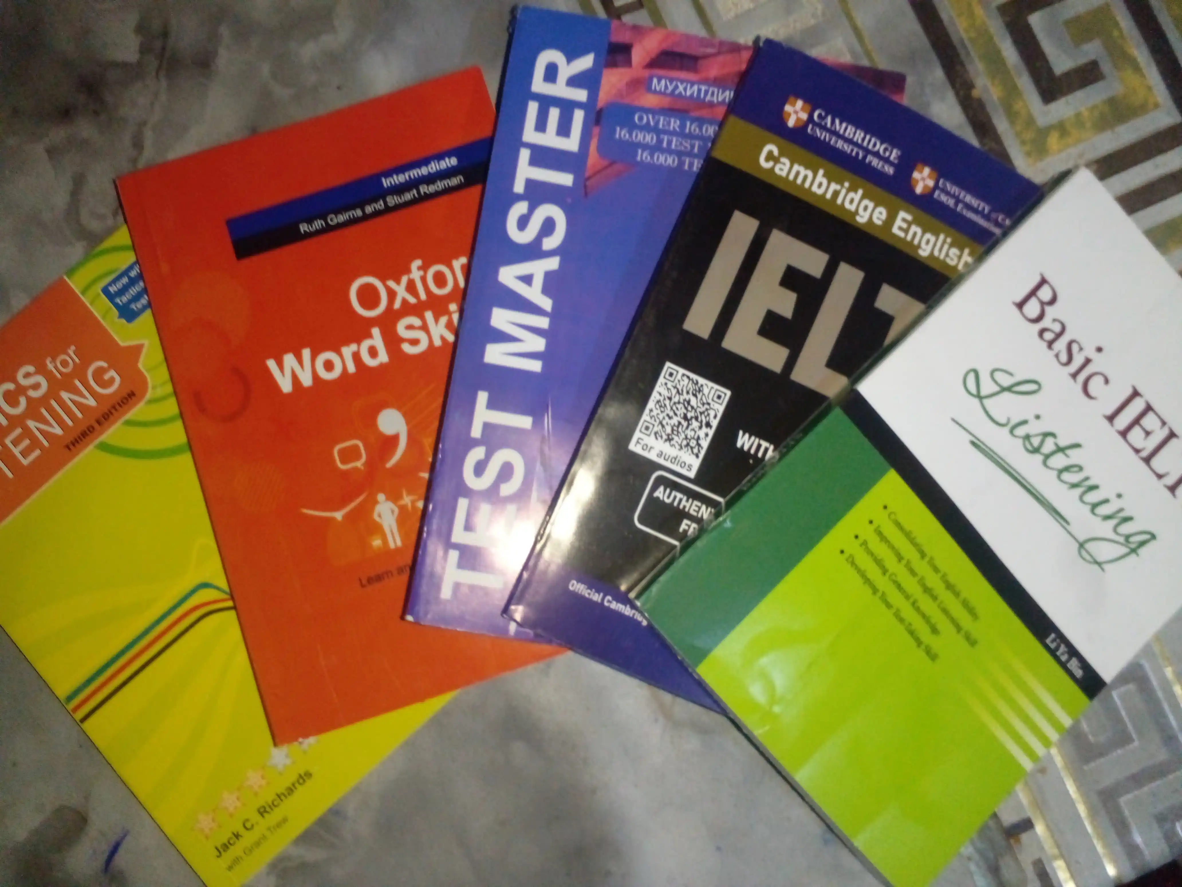 Test Master — Muhitdinova X. Sh., 16000 dan ortiq ingliz tili savollari, javoblar bilan