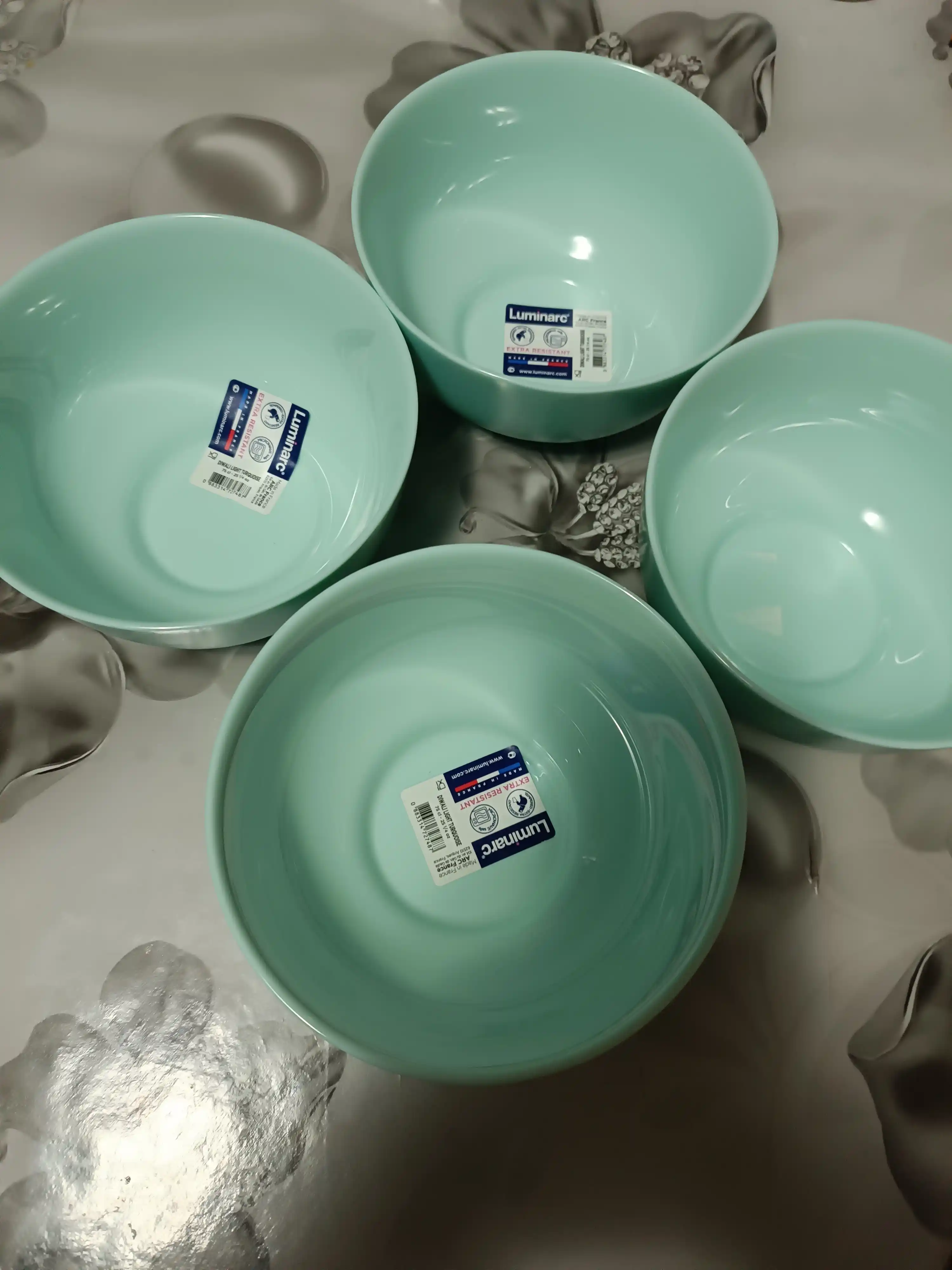 Luminarc Diwali Light Turquoise kosalar to'plami, 750 ml, 4 dona