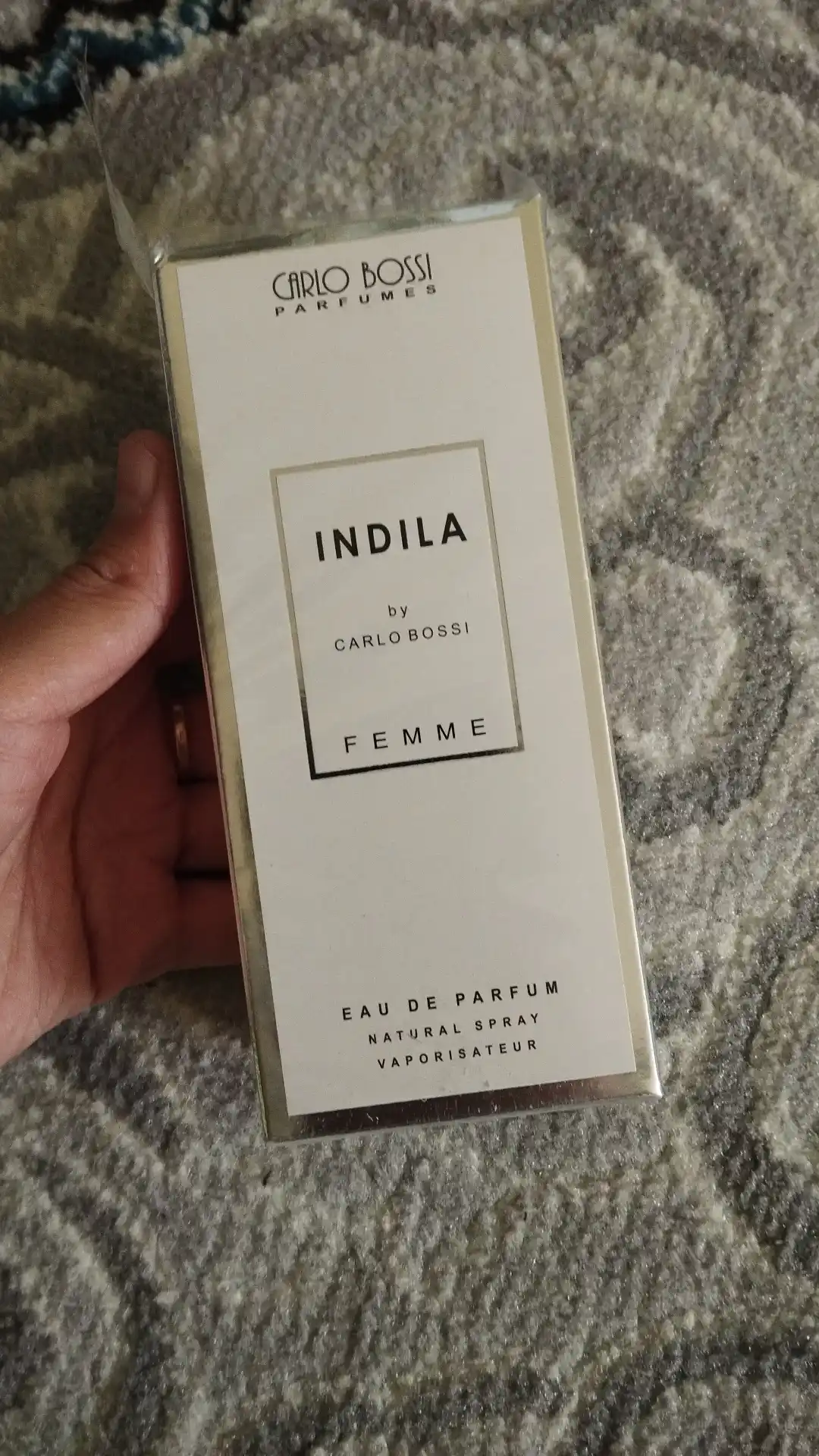 Ayollar uchun parfyumlangan suvi Indila Femme Carlo Bossi, 100 ml