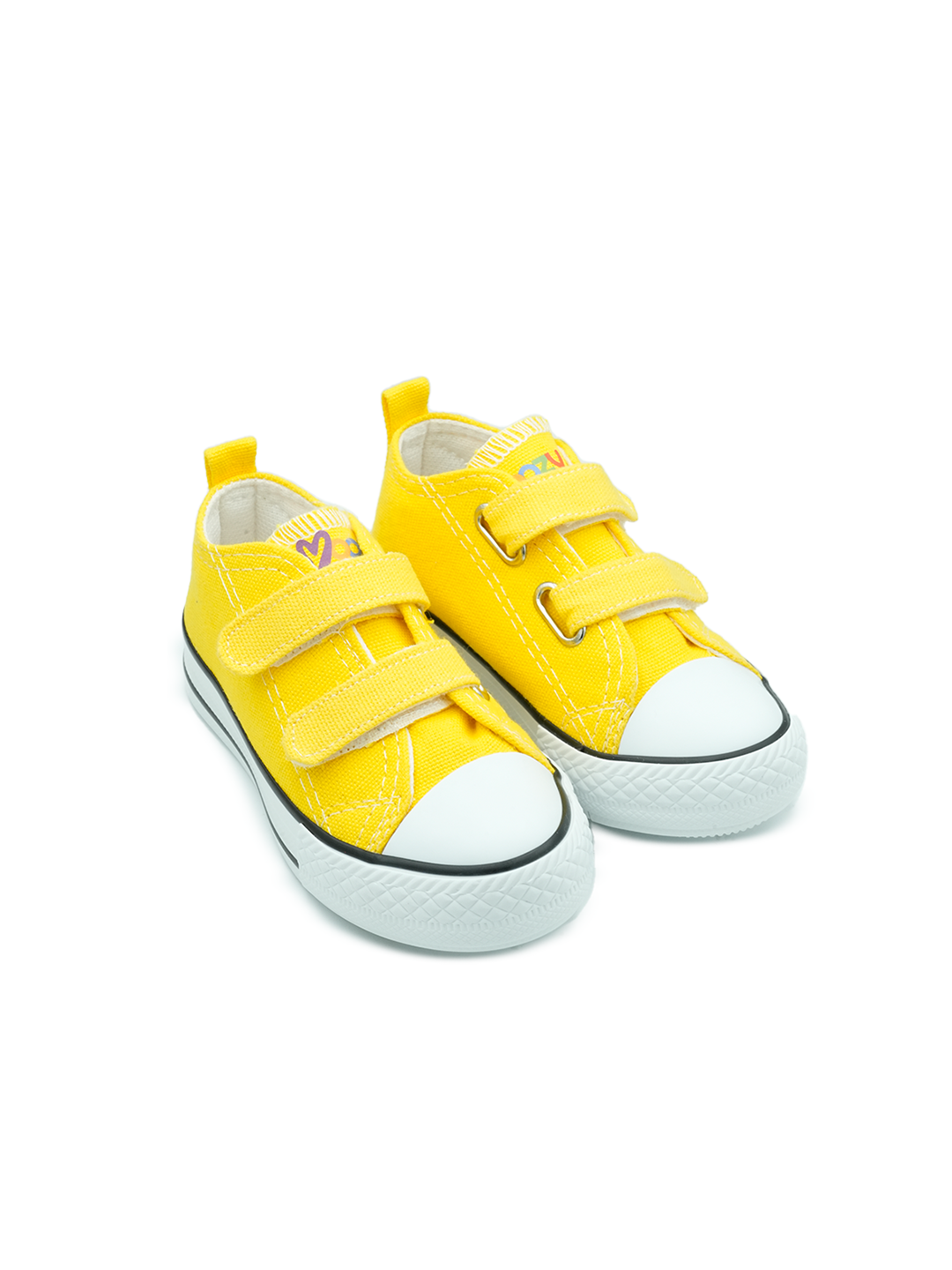 Текстильные кеды-CONVERSE для детей на липучкe от Moozy, первые шаги, размеры 21-30 - 