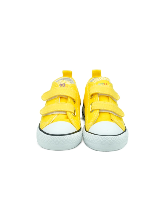 Текстильные кеды-CONVERSE для детей на липучкe от Moozy, первые шаги, размеры 21-30