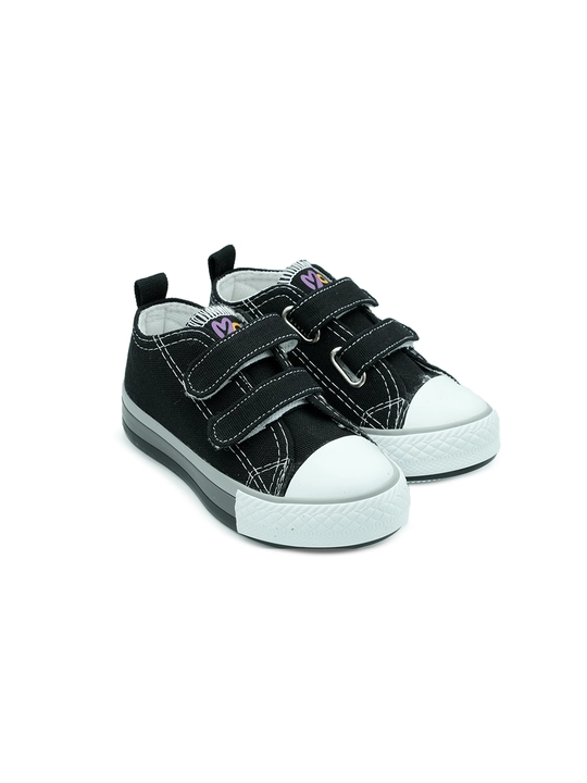 Текстильные кеды-CONVERSE для детей на липучкe от Moozy, первые шаги, размеры 21-30 - 
