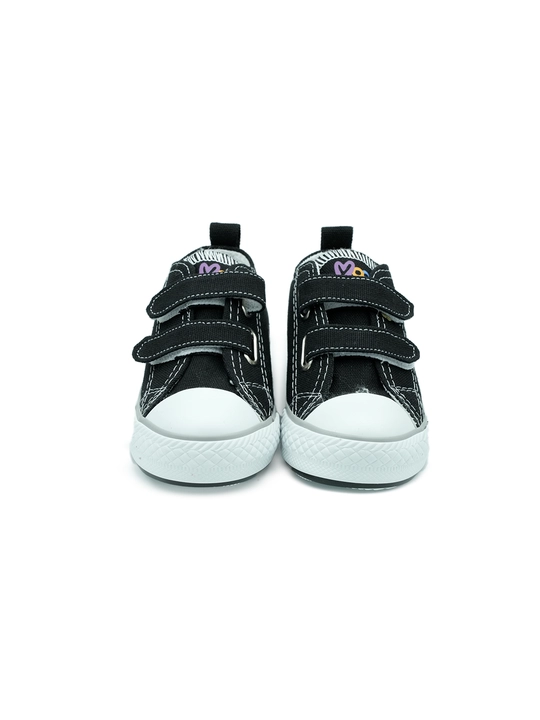 Текстильные кеды-CONVERSE для детей на липучкe от Moozy, первые шаги, размеры 21-30