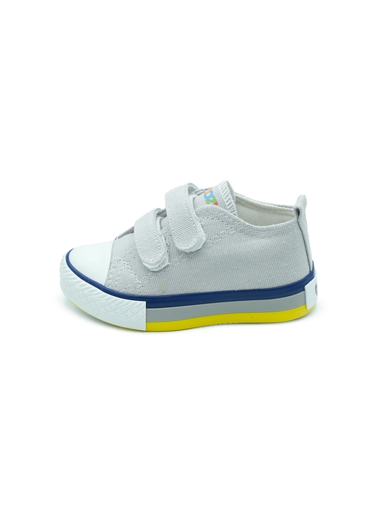 Текстильные кеды-CONVERSE для детей на липучкe от Moozy, первые шаги, размеры 21-30