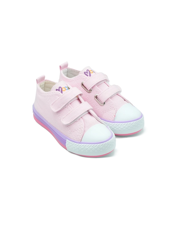 Текстильные кеды-CONVERSE для детей на липучкe от Moozy, первые шаги, размеры 21-30 - 