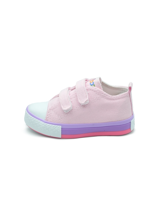 Текстильные кеды-CONVERSE для детей на липучкe от Moozy, первые шаги, размеры 21-30