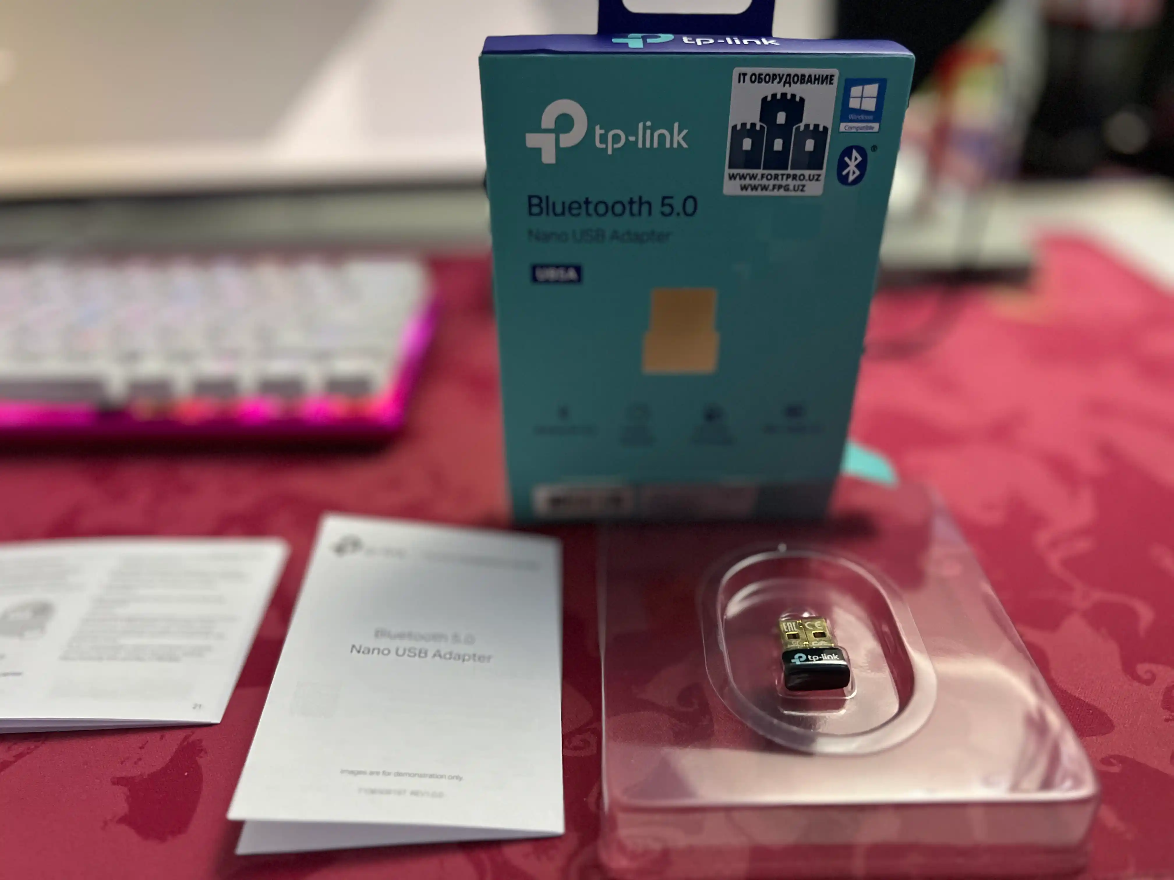 Ultra ixcham Bluetooth 5.0 USB adapteri, TP-Link UB5A