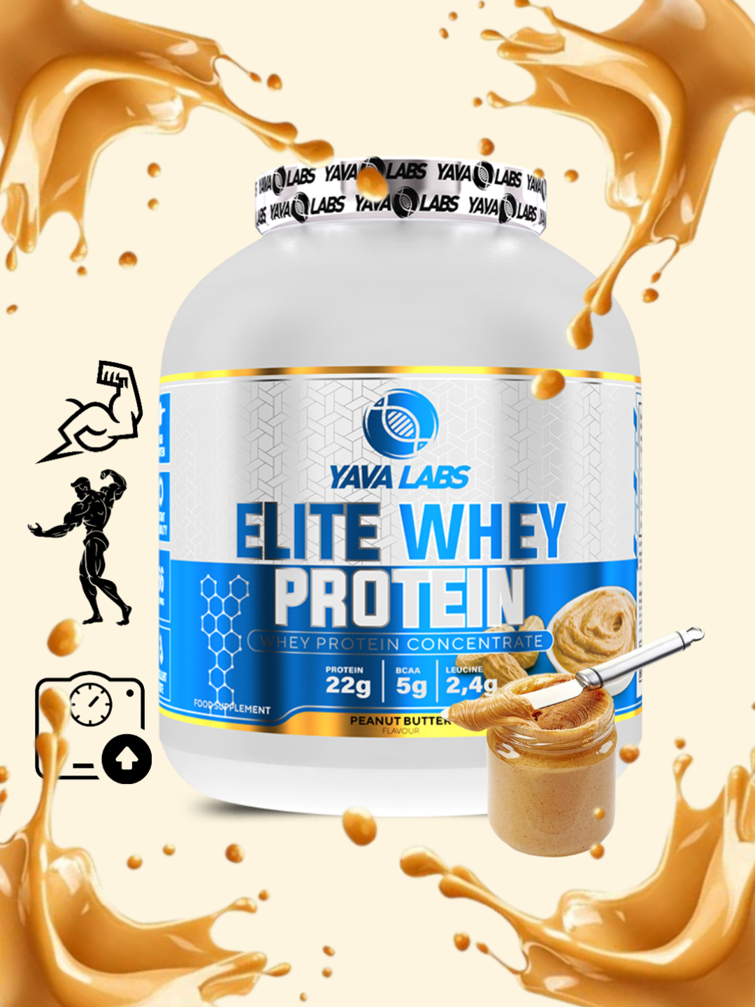 YAVA LABS Whey protein elite 2 кг сывороточный белок купить по низким ...