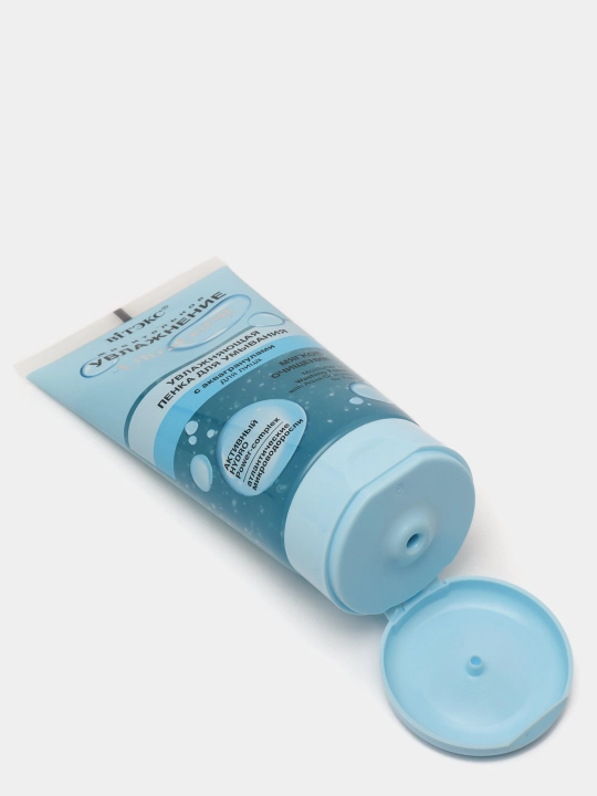 Yuzni yuvish uchun namlovchi ko'pik Витэкс UltraLong, akva granulalari bilan, 150 ml