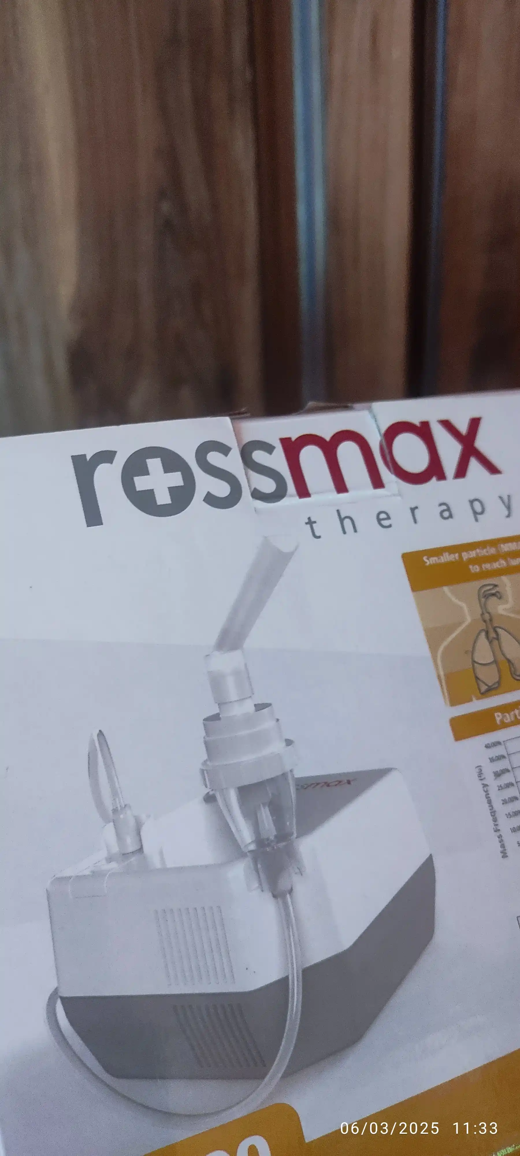 Kompressorlik ingalyator-nebulizer NL100 Rossmax Swiss